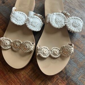 Women's Cream Sandals